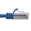 Monoprice Cat7 Shielded Patch Cable, 2 ft.Blue 13657